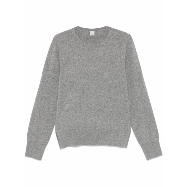 トーテム レディース 編み物\u0026プルオーバー アウター Cashmere crew-neck sweater Grey