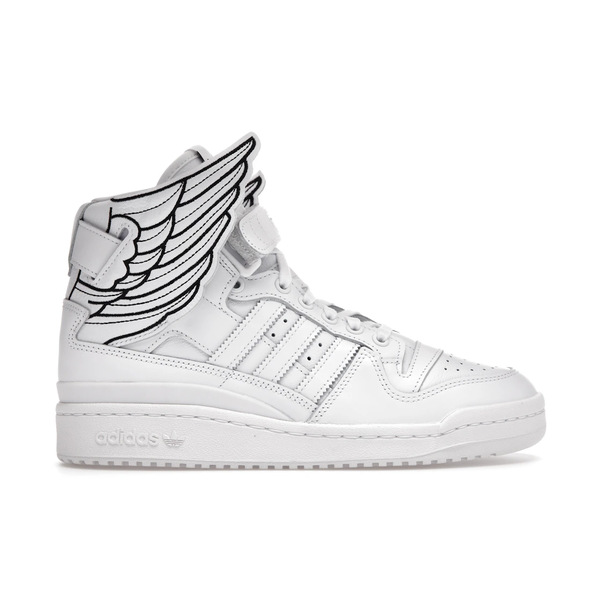 adidas アディダス メンズ スニーカー  【adidas Forum Hi Wings 4.0 Jeremy Scott White Black】  大いさ US_6.5(24.5糎) Footwear White/Core Black