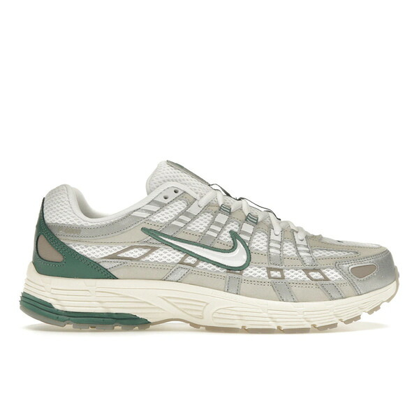 Nike ナイキ メンズ スニーカー 【Nike P-6000 Premium Light Bone Bicoastal Green】 サイズ US_M_13 Light Bone/Metallic Silver/Bicoastal/White|asty