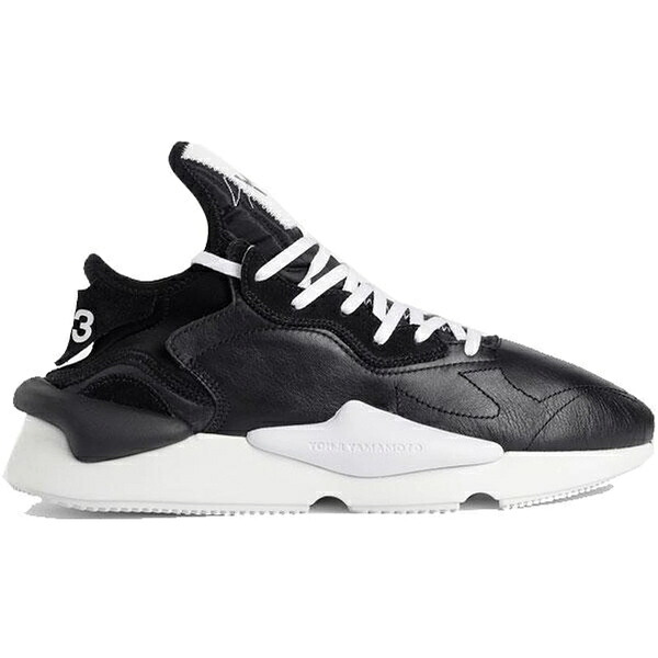 adidas アディダス メンズ スニーカー  【adidas Y-3 Kaiwa Black White Black Heel】  大きさ US_5.5(23.5珊) Core Black/Core Black/Footwear White