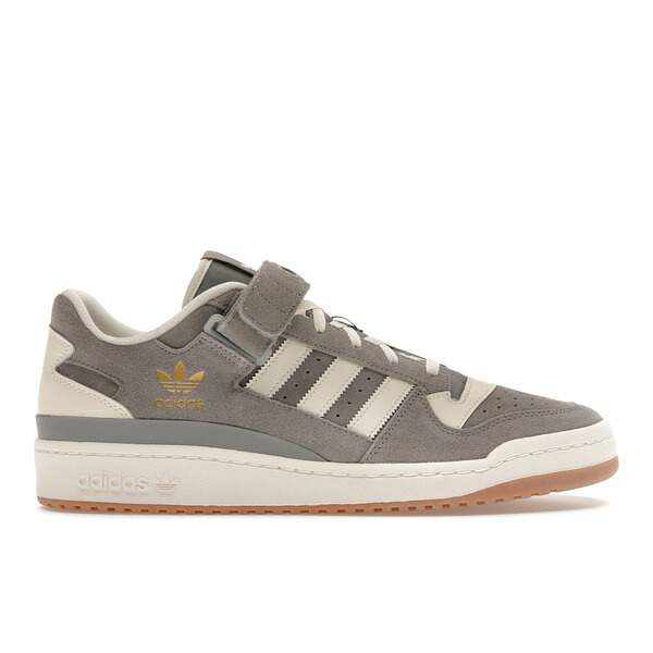 adidas アディダス メンズ スニーカー  【adidas Forum Low Charcoal Solid Grey Gum】  大きさ US_11.5(29.5珊) Charcoal Solid Grey/Cream White/Gum
