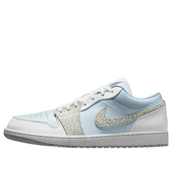 Jordan ジョーダン メンズ スニーカー 【Air Jordan 1 Low SE 'Blue Tint Elephant Print' IB7692-400】 サイズ US_8(26.0cm)｜asty