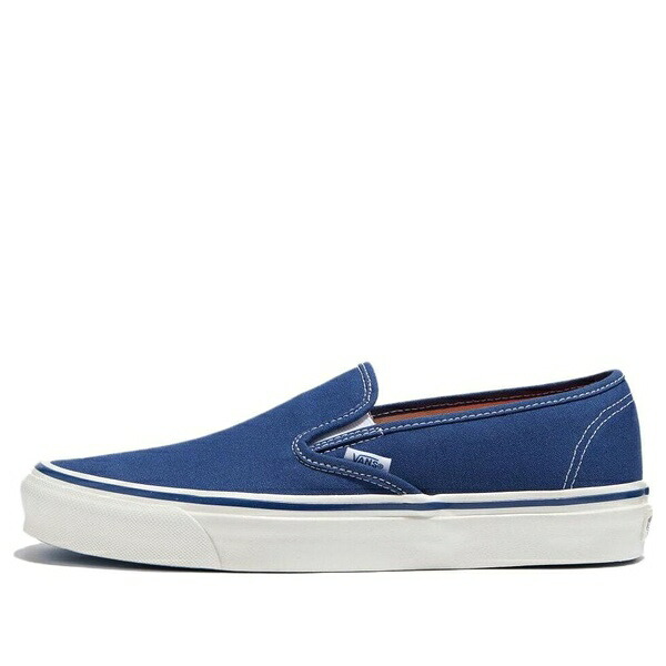 Vans バンズ メンズ スニーカー 【Vans Slip-on 48 Deck DX 'Blue White' VN0005UPIGV1】 サイズ US_7.5(25.5cm)｜asty