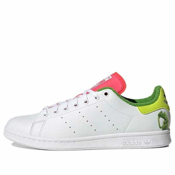 adidas アディダス メンズ スニーカー 【adidas The Muppets x Stan Smith 'Kermit the Frog - Pink Tongue' GZ3098】 サイズ US_8(26.0cm)｜asty