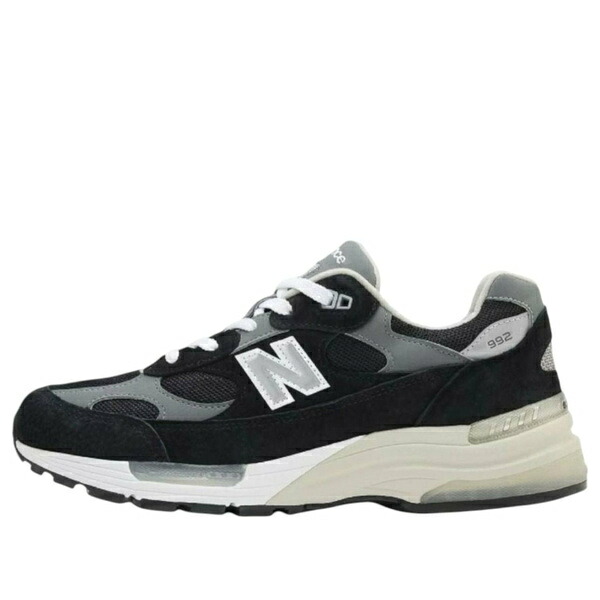 New Balance ニューバランス メンズ スニーカー 【New Balance 992 MiUSA 'Black Grey' U992BK】 サイズ US_6.5(24.5cm)｜asty