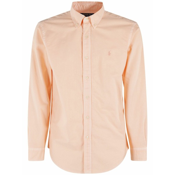 ラルフローレン メンズ シャツ トップス Polo pony shirt Orange|asty