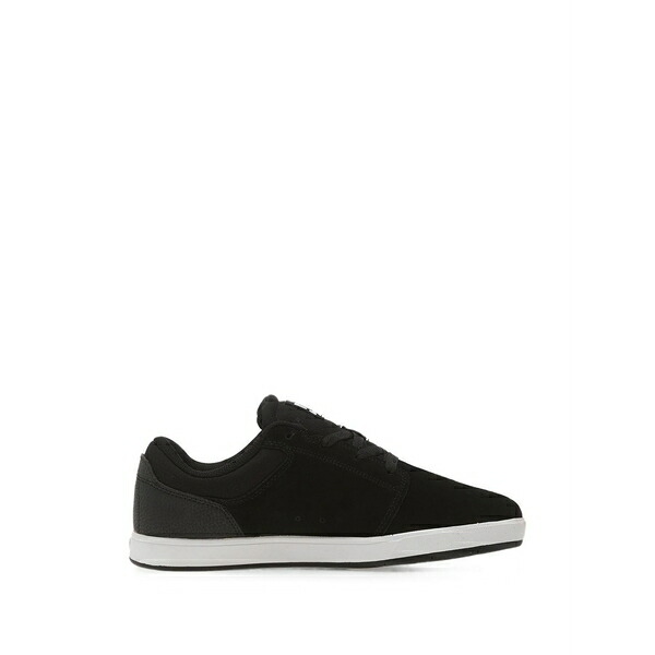 ディーシー メンズ スニーカー シューズ Crisis 2 logo-patch lace-up sneakers Black｜asty