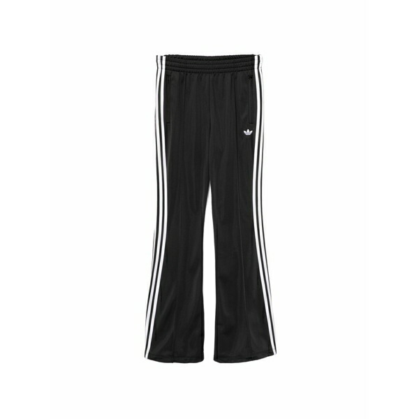 アディダス レディース カジュアルパンツ ボトムス Stripe flared trousers Black|asty