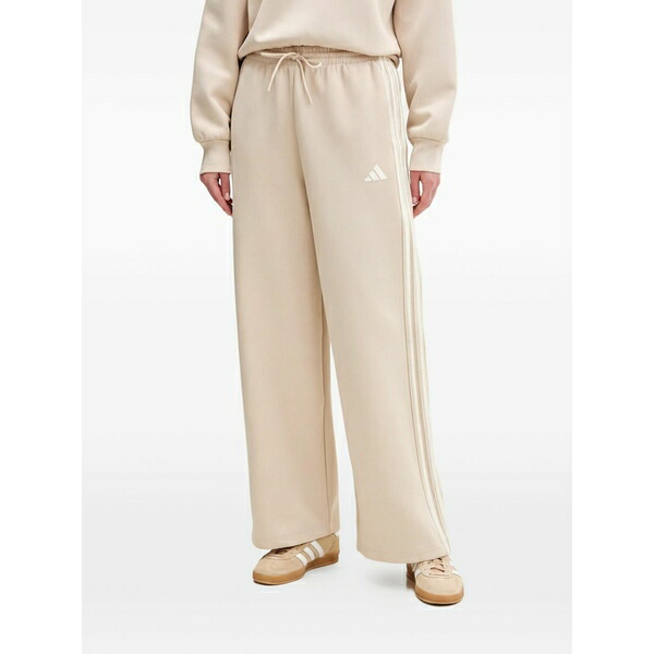 アディダス レディース カジュアルパンツ ボトムス Stadium 3-stripe track pants Neutrals｜asty 24,336円