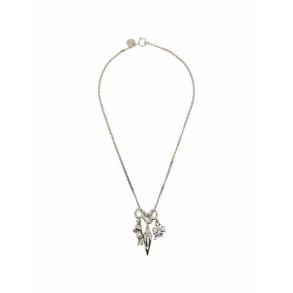 ジュン・ジー レディース ネックレス・チョーカー・ペンダントトップ アクセサリー Bernie necklace Silver|asty