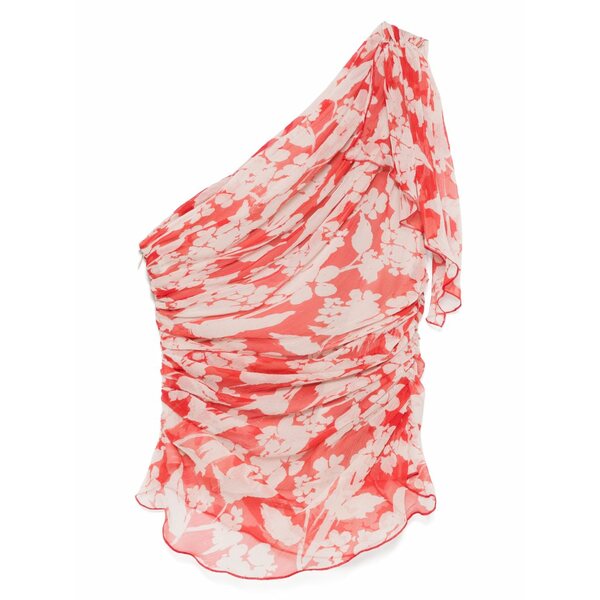ヴィクトリア ベッカム レディース シャツ トップス One-shoulder top Red｜asty 127,900円