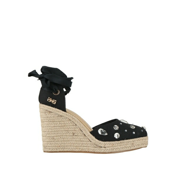 【送料無料】 ガレパリ レディース サンダル シューズ Espadrilles Black