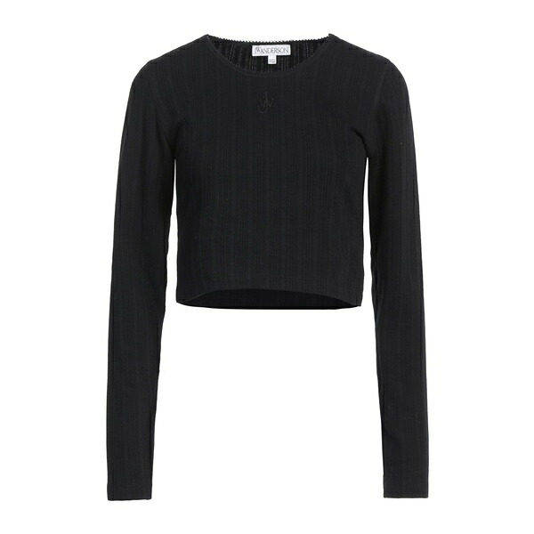 【送料無料】 J.W.アンダーソン レディース Tシャツ トップス T-shirts Black|asty