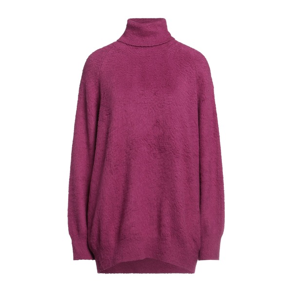【送料無料】 グリフォーニ レディース ニット&セーター アウター Turtlenecks Purple