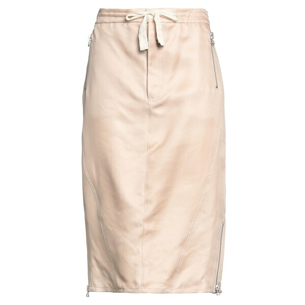 【送料無料】 エルマンノ シェルヴィーノ レディース スカート ボトムス Midi skirts Beige