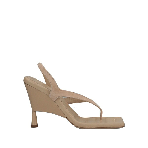 【送料無料】 ジア / RHW レディース サンダル シューズ Thong sandals Beige｜asty