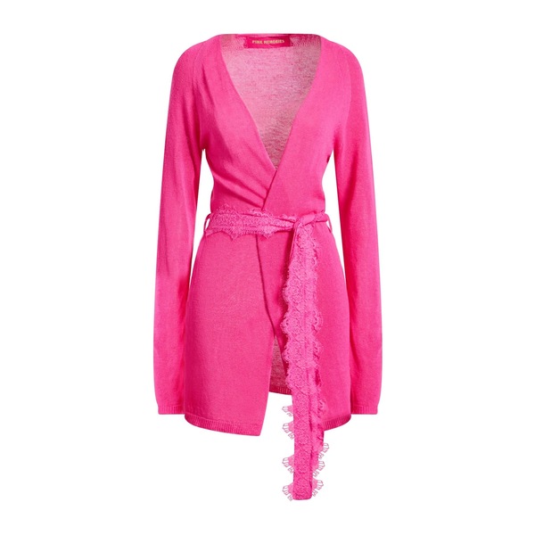【送料無料】 ピンク メモリーズ レディース カーディガン アウター Cardigans Pink