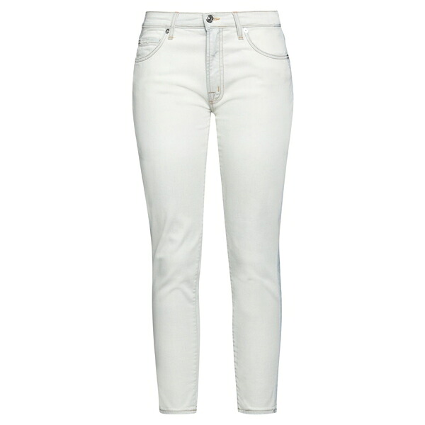 【送料無料】 プラス・ピープル レディース デニムパンツ ボトムス Jeans White