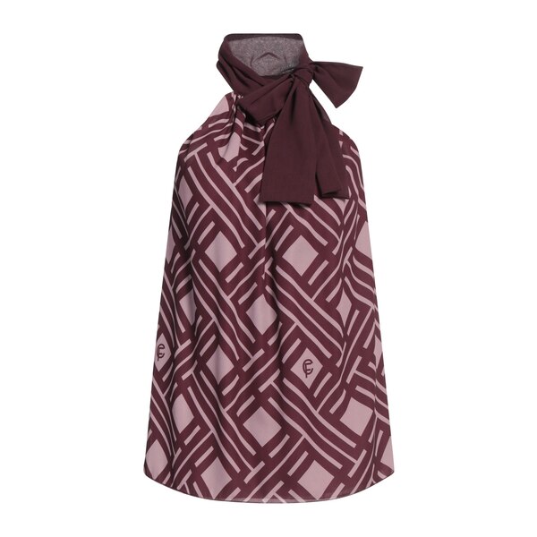 【送料無料】 クリスチーナエフェ レディース Tシャツ トップス Tops Purple｜asty
