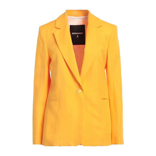 【貨物輸送無料】 パトリツィア ペペ レディース 上衣＆上衣 アウター Blazers Orange