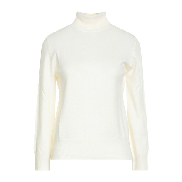 【送料無料】 アラゴナ レディース ニット&セーター アウター Turtlenecks White|asty