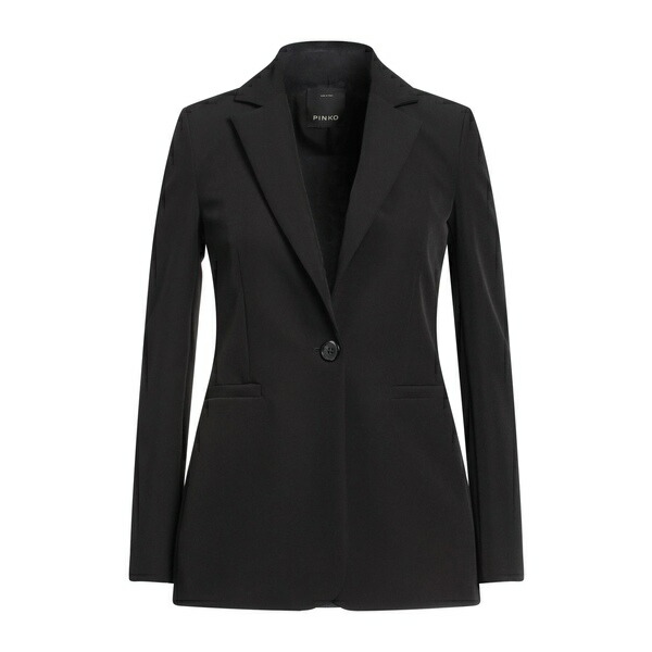 【送料無料】 ピンコ レディース ジャケット＆ブルゾン アウター Blazers Black