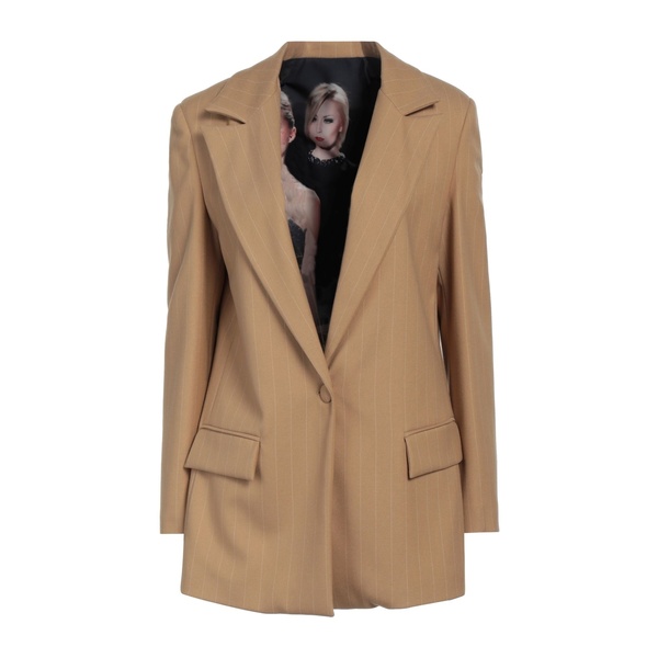 【送料無料】 クリスチーナエフェ レディース ジャケット＆ブルゾン アウター Blazers Beige