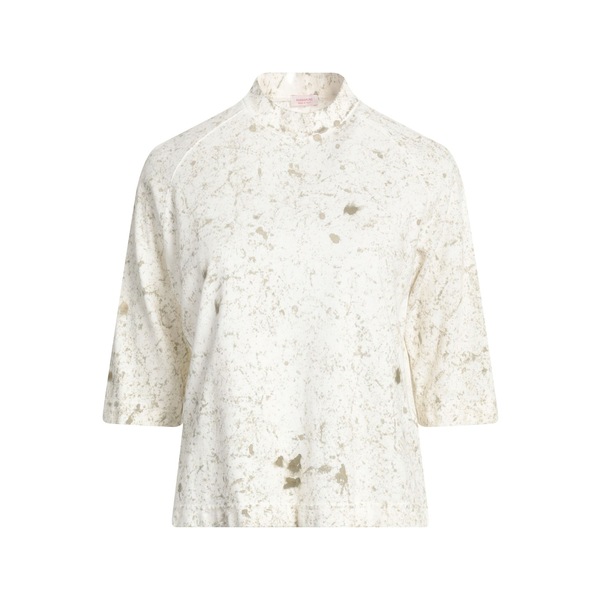 【送料無料】 ロッソピューロ レディース Tシャツ トップス T-shirts White