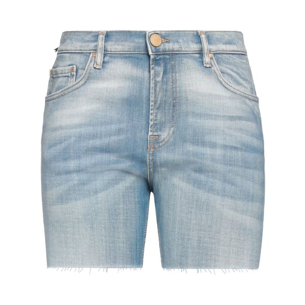 【送料無料】 ドント クライ レディース デニムパンツ ボトムス Denim shorts Blue