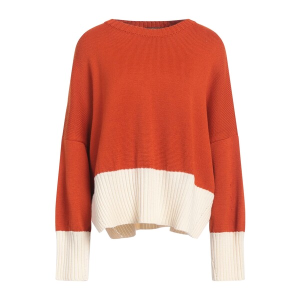 【送料無料】 エーケプ レディース ニット&セーター アウター Sweaters Orange