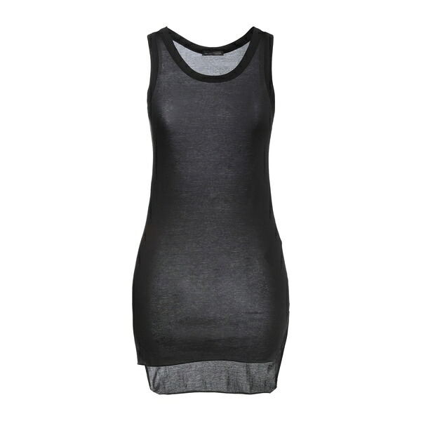 【送料無料】 アン ドゥムルメステール レディース Tシャツ トップス Tank tops Black