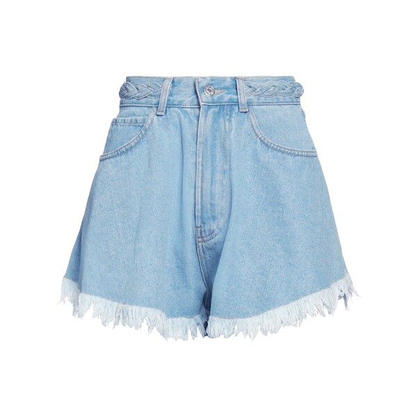 【送料無料】 フォルテクチュール レディース デニムパンツ ボトムス Denim shorts Blue