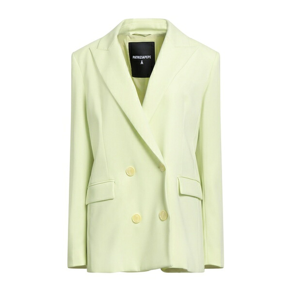 【貨物輸送無料】 パトリツィア ペペ レディース 上衣＆上衣 アウター Blazers Green