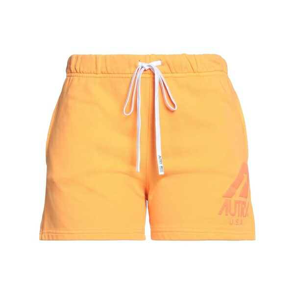 【送料無料】 オートリー レディース カジュアルパンツ ボトムス Shorts & Bermuda Shorts Orange