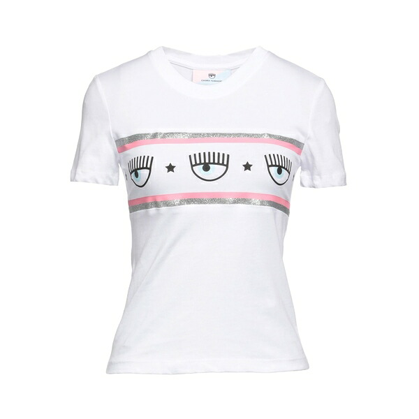【送料無料】 シアラフェラーニ レディース Tシャツ トップス T-shirts White