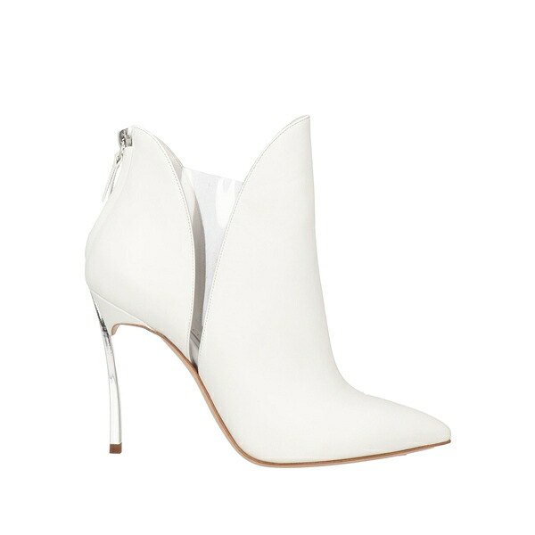【送料無料】 カサディ レディース ブーツ シューズ Ankle boots White