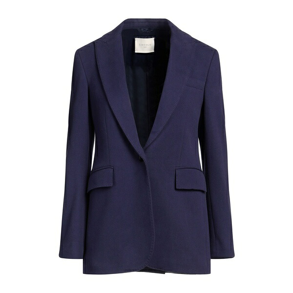 【送料無料】 チルコロ1901 レディース ジャケット＆ブルゾン アウター Blazers Purple