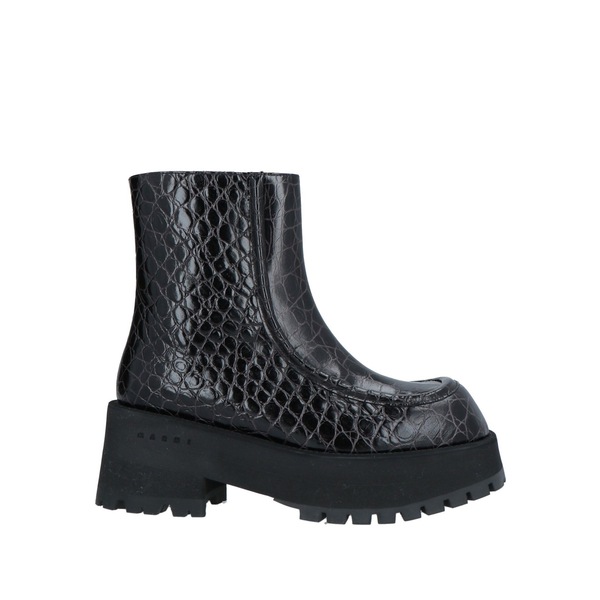 【送料無料】 マルニ レディース ブーツ シューズ Ankle boots Black