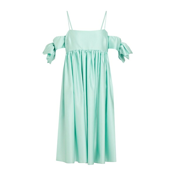 【送料無料】 ヴィヴェッタ レディース ワンピース トップス Midi dresses Green