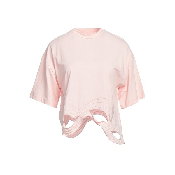 【送料無料】 アルファス テューディオ レディース Tシャツ トップス T-shirts Pink|asty