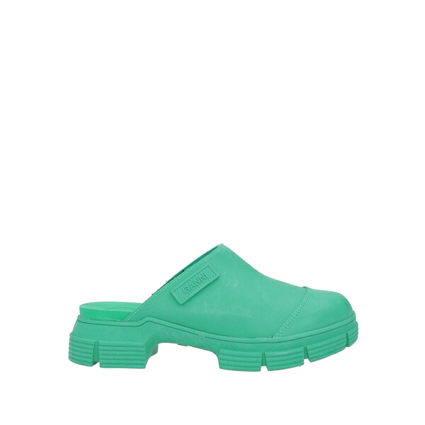 【送料無料】 ガニー レディース サンダル シューズ Mules & Clogs Green
