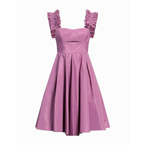 【送料無料】 ピンコ レディース ワンピース トップス Midi dresses Purple