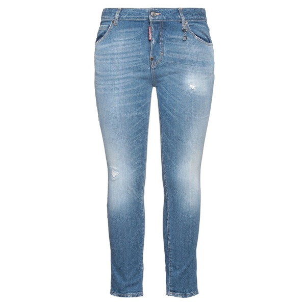 【送料無料】 ディースクエアード レディース デニムパンツ ボトムス Jeans Blue
