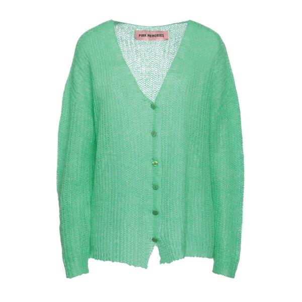 【送料無料】 ピンク メモリーズ レディース カーディガン アウター Cardigans Green