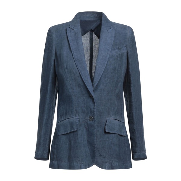 【送料無料】 １２０％リノ レディース ジャケット＆ブルゾン アウター Blazers Blue