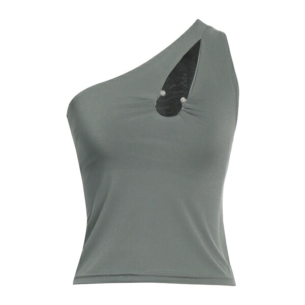 【送料無料】 アンゲラメレミラノ レディース Tシャツ トップス Tops Green