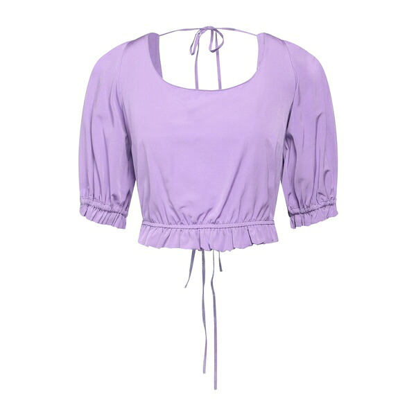 【貨物輸送無料】 マニラグレース レディース プルオーバー トップス Tops Purple