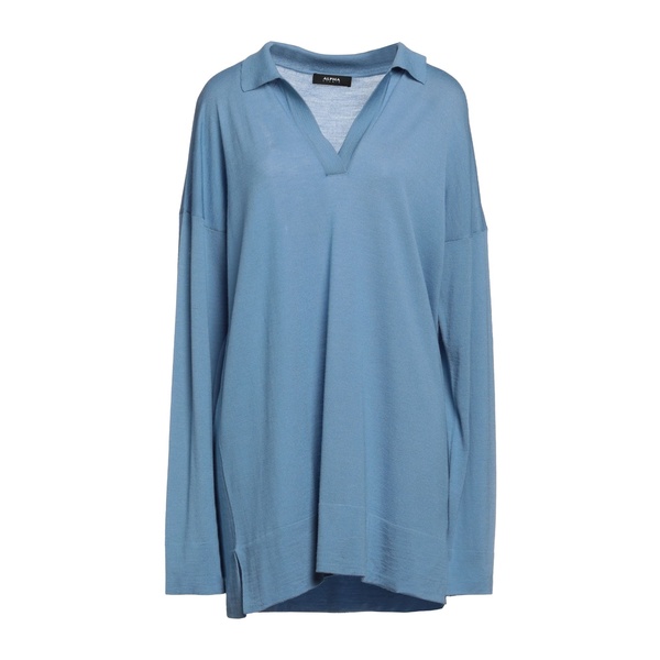 【送料無料】 アルファス テューディオ レディース ニット&セーター アウター Sweaters Azure