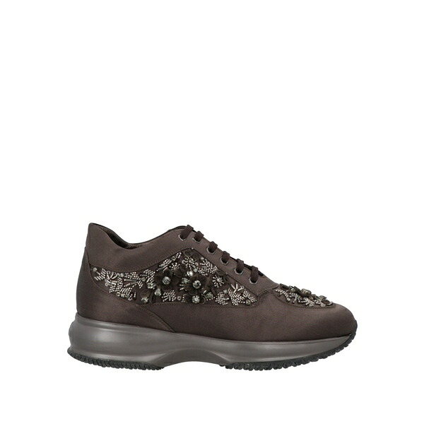 【送料無料】 ホーガン レディース スニーカー シューズ Sneakers Brown