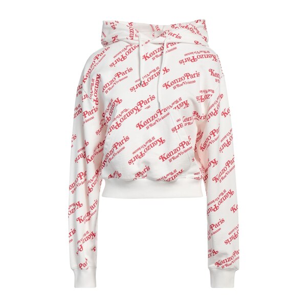 【送料無料】 ケンゾー レディース パーカー・スウェットシャツ アウター Sweatshirts White 29,120円